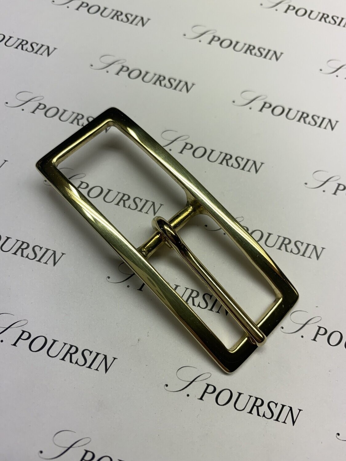 Boucle 283/20 Laiton Poli Main - lot de 2 pièces