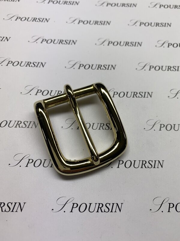 Boucle LYP 30 Laiton Poli Main  - lot de 2 pièces