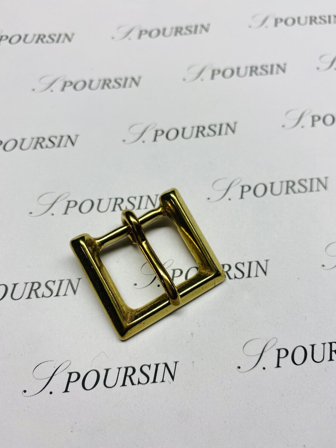 Boucle 648/20 Laiton Poli Bille - lot de 4 pièces