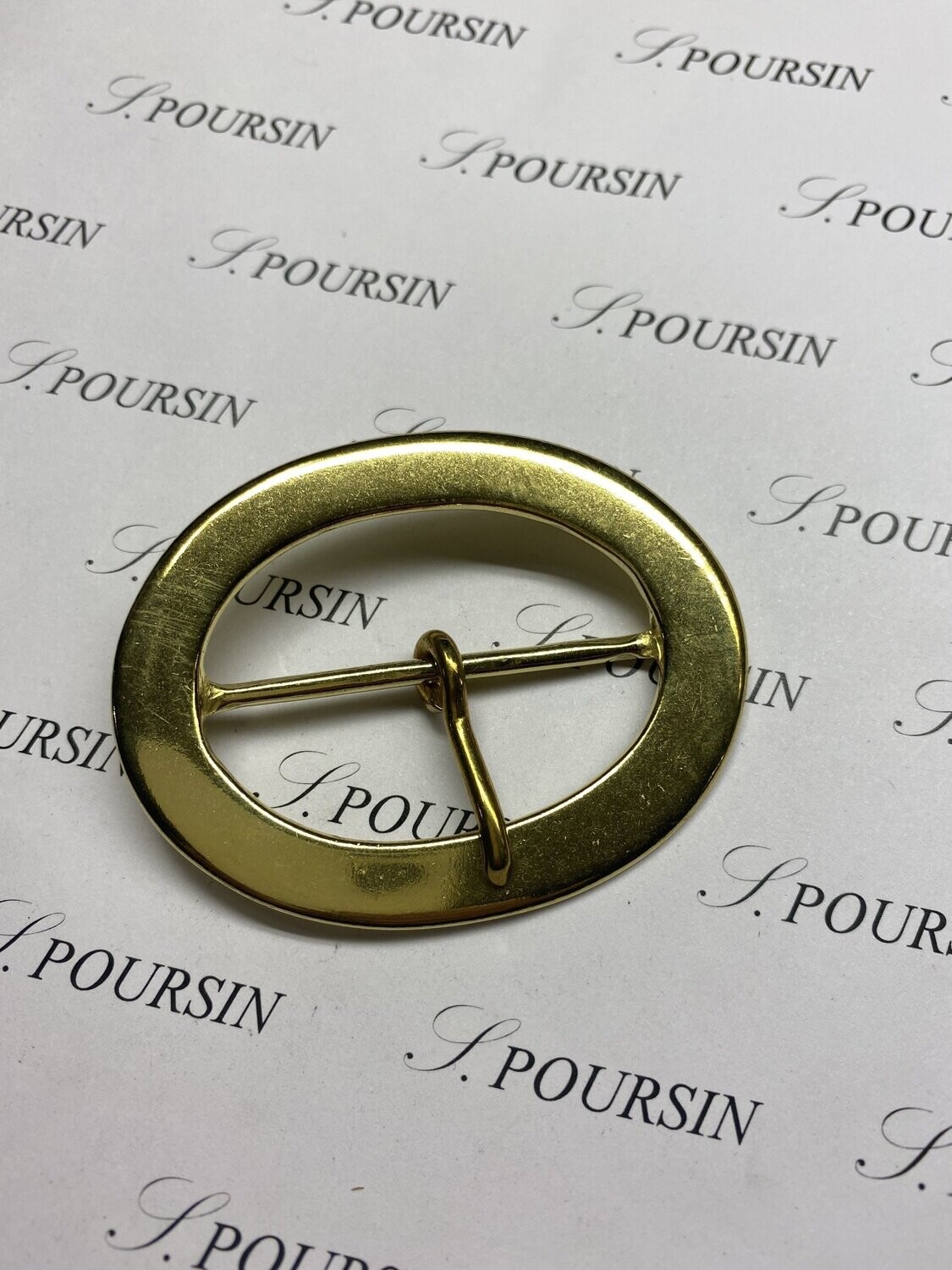Boucle 364/48 Laiton Poli Bille- Lot de 2 Pièces