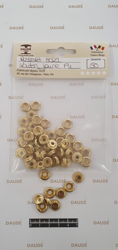 Boitier 8021 Laiton - lot de 50 pièces