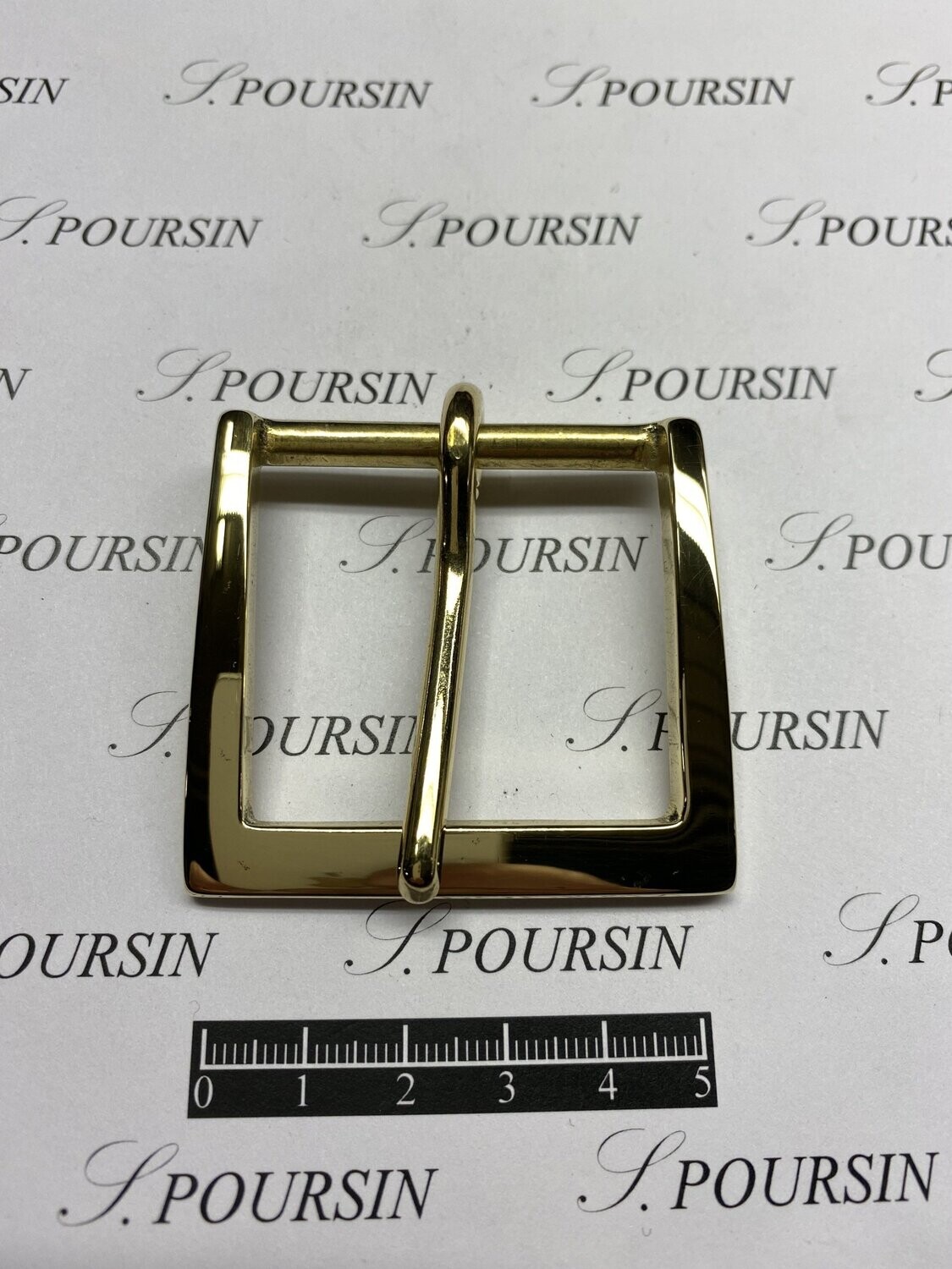 Boucle 35/45 Laiton Poli  -  1 pièce