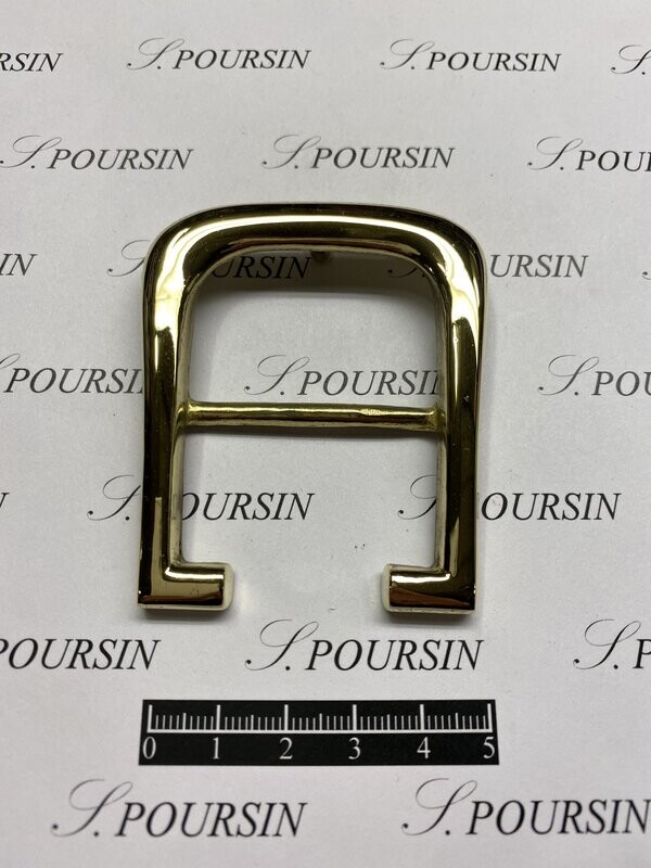 Boucle 255/40 à Tenon Laiton Poli Main - 1 pièce