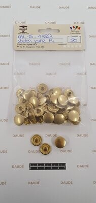 Calotte 1-9524 / 15mm Laiton - lot de 50 pièces, Finition: Jaune