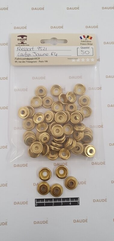 Boitier 9521 Laiton - lot de 50 pièces