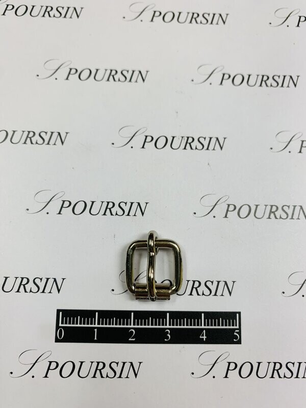 Boucle à Rouleau 10x10x2,7 Non Soudée Laiton Poli Bille Nickel- lot de 10 pièces