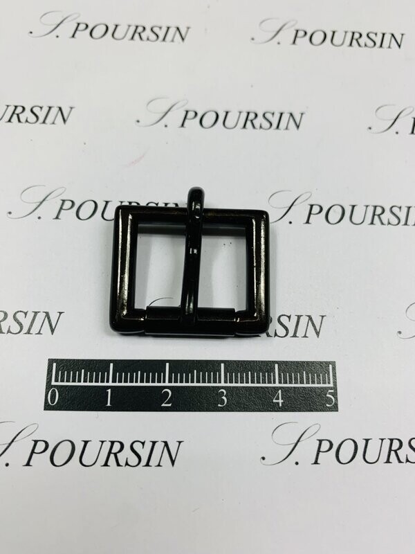 Boucle Anglaise 20mm Laiton Bronze Foncé Verni Brillant - Bonne Affaire! -lot de 2 pièces