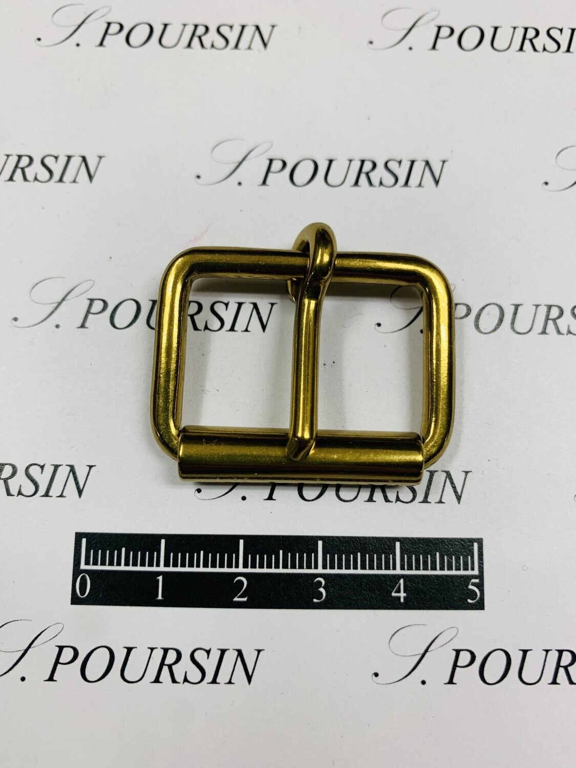 Boucle à Rouleau 30x20x3,9 Non Soudée Laiton Poli Verni - Bonne Affaire! -  lot de 5 pièces