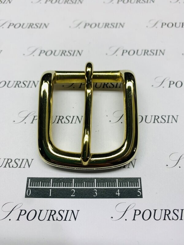 Boucle LYP 32 Laiton Poli Main  - lot de 2 pièces