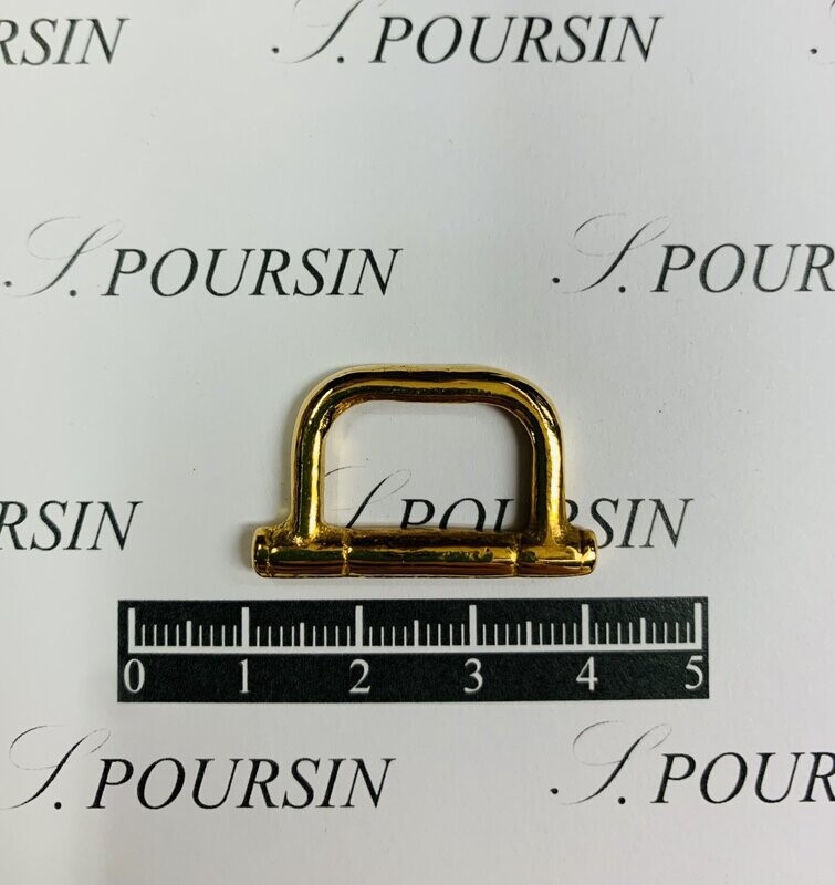 Attache 155/15mm Laiton Doré Or3N - Bonne Affaire ! - lot de 4 pièces