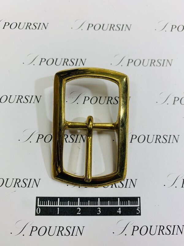 Boucle 38/25 Laiton Poli Bille - Bonne Affaire! - lot de 2 pièces