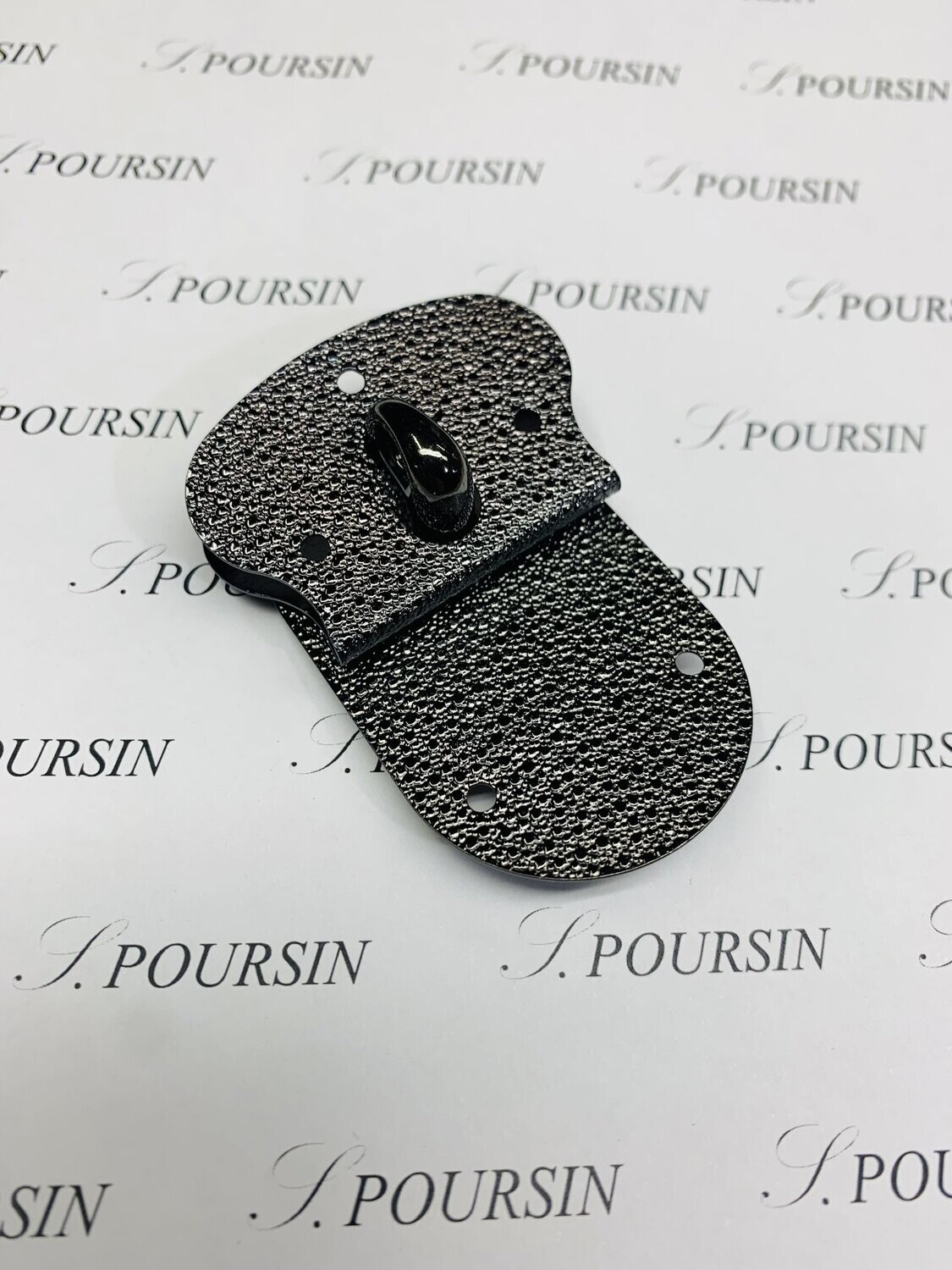 Serrure Etat-Major SEM 88 Laiton Nickel Noir Verni -Bonne Affaire! - lot de 2 pièces