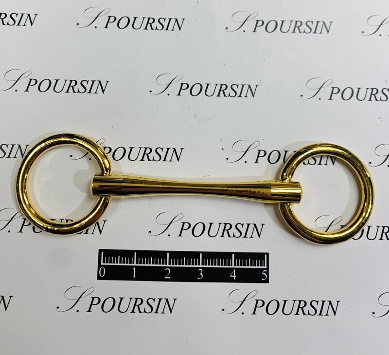 Filet 9025/23 ( grand modèle ) Laiton Doré Or3N Verni - Lot de 2 pièces