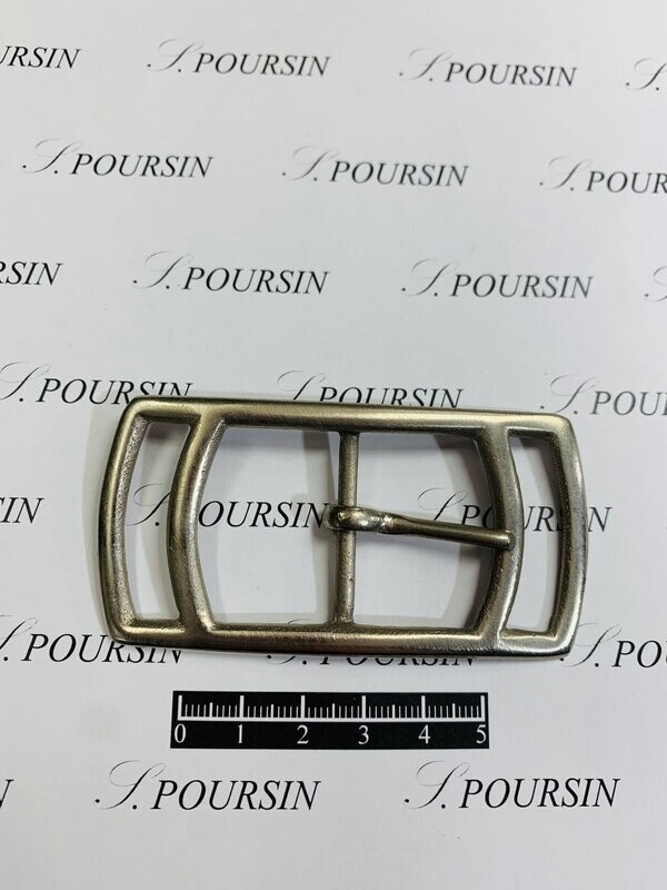 Boucle 160/30 Laiton Poli Nickel Brossé - lot de 2 pièces