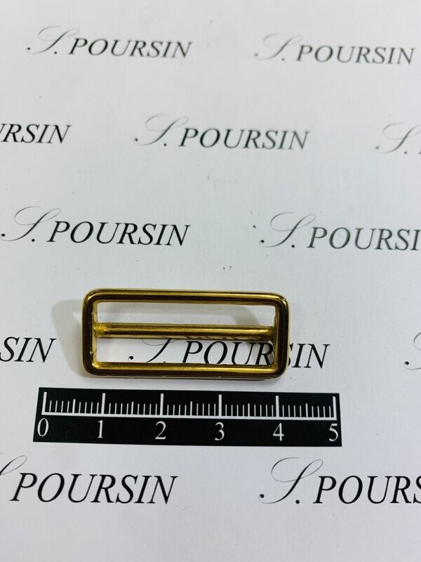 Coulant Double 30X10 Laiton Poli Bille - Bonne Affaire! - lot de 10 pièces