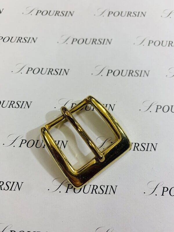 Boucle 2000/25 Laiton Poli Bille - lot de 2 pièces