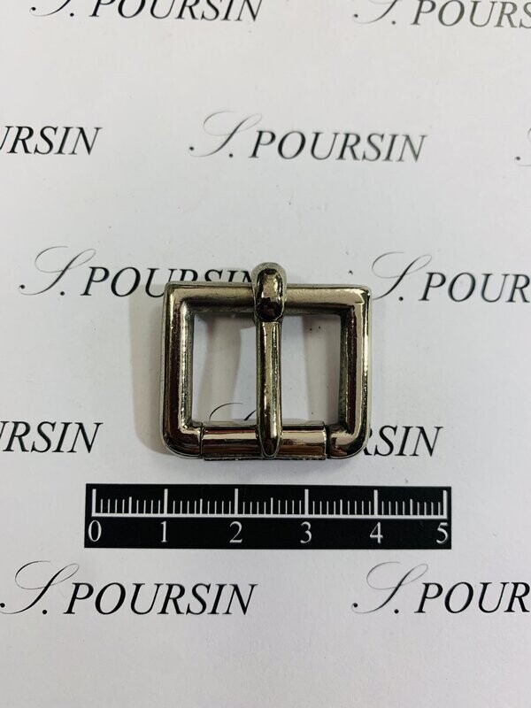 Boucle Anglaise 20mm CH Laiton Nickel - Vintage - lot de 4 pièces