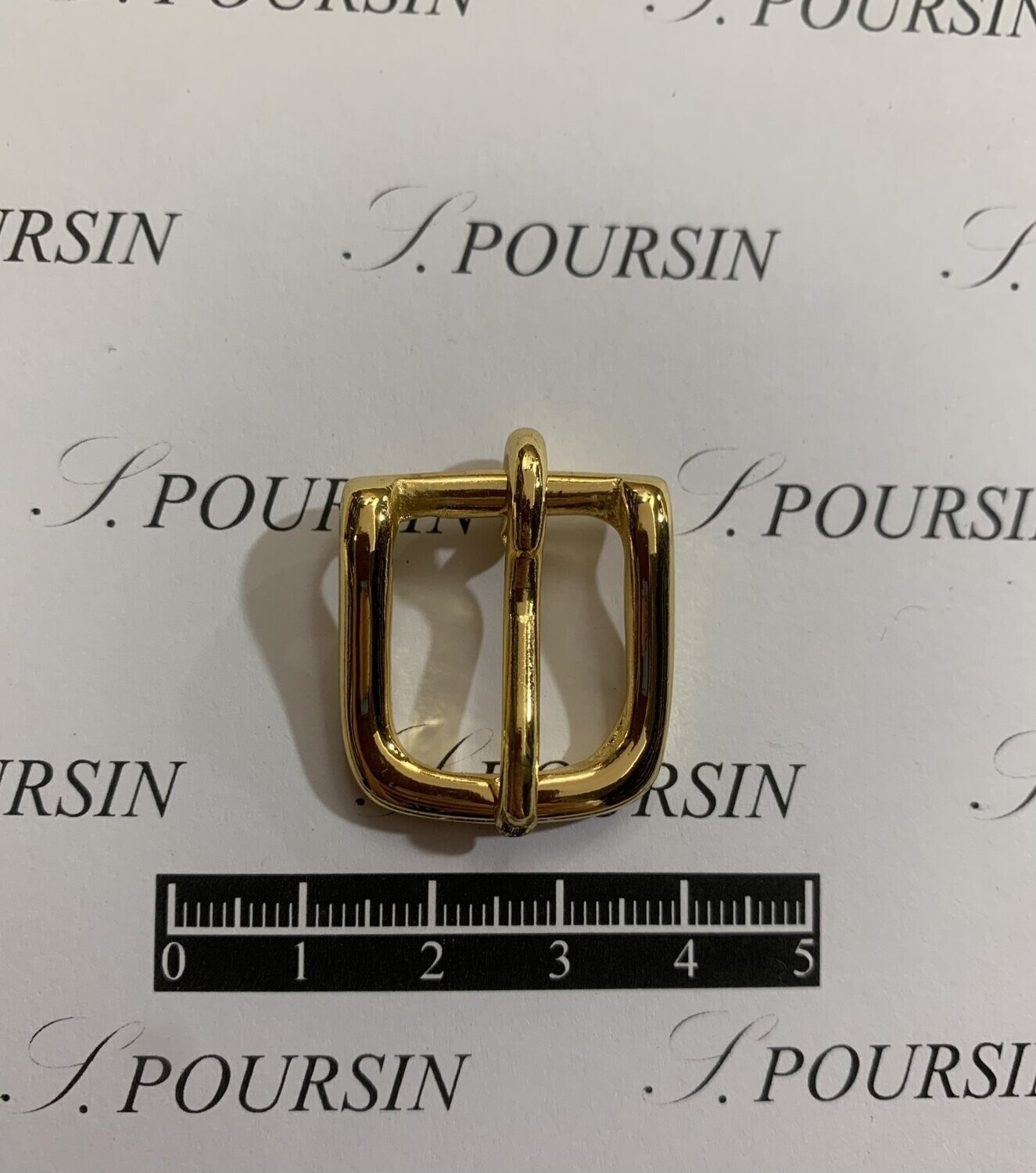 Boucle Lyre 16mm Maro Laiton Poli Doré Or3N Verni - Bonne Affaire! - lot de 2 pièces