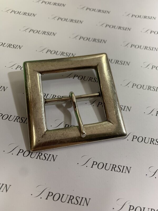 Boucle 370/40 Laiton Vieil Argent Verni -Bonne Affaire!  - 1 pièce