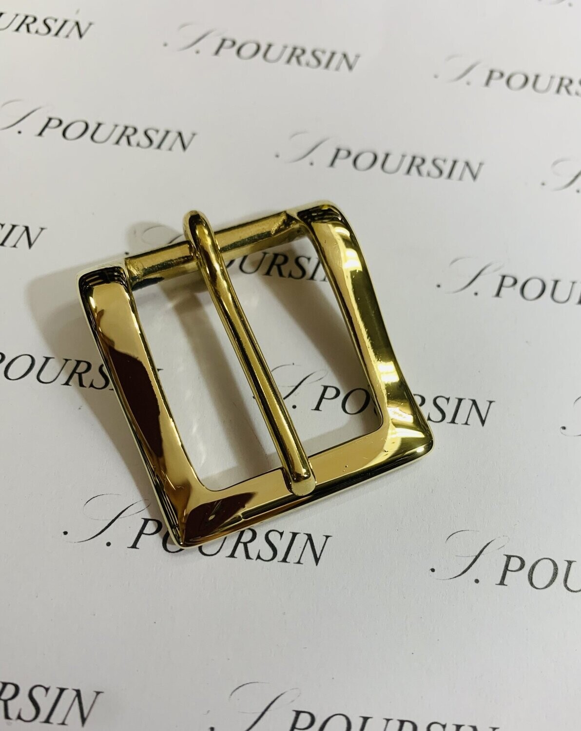 Boucle 485/25 Laiton Poli - Bonne Affaire!- lot de 2 pièces