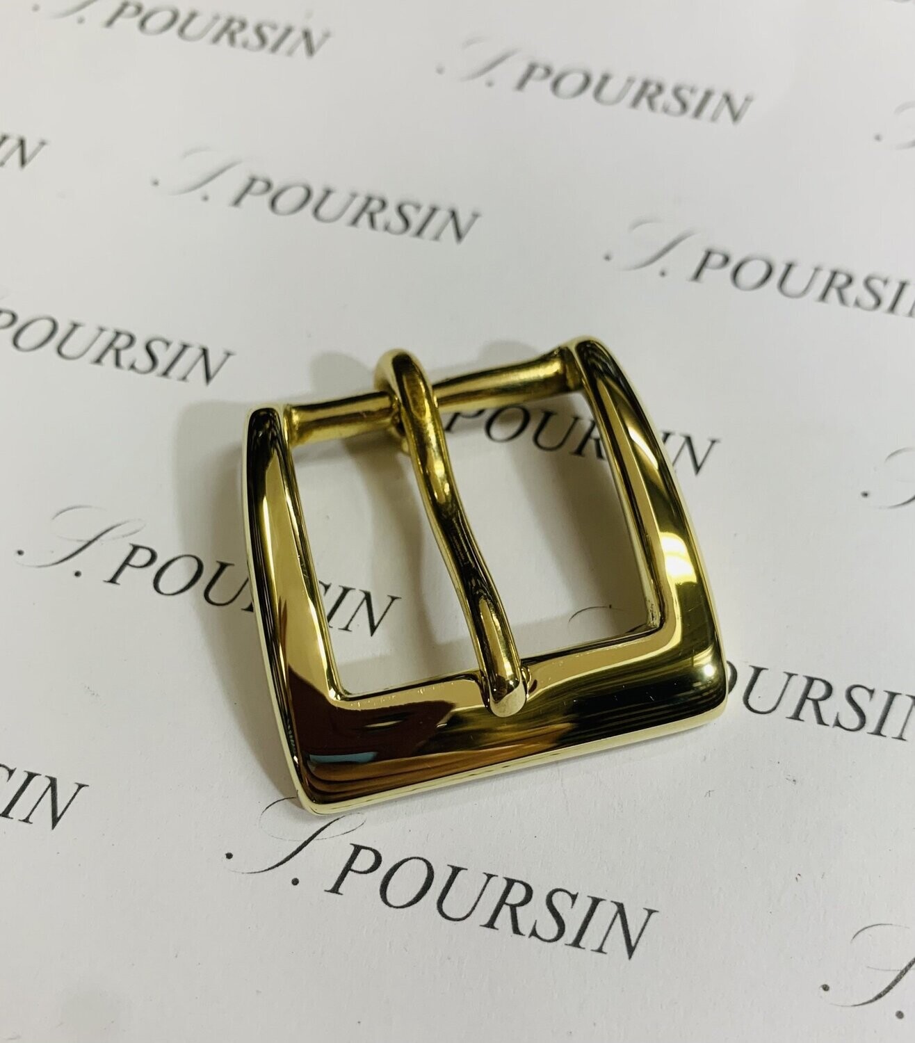 Boucle 2000/25 Laiton Poli Main - lot de 2 pièces