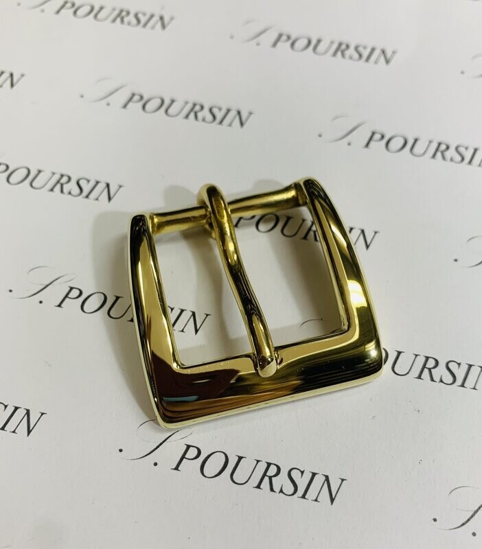 Boucle 2000/25 Laiton Poli Main - lot de 2 pièces