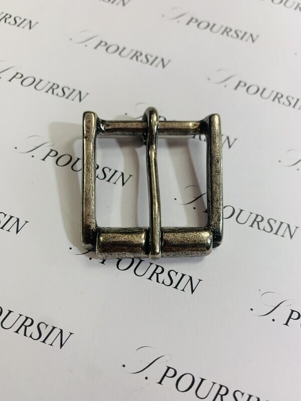 Boucle 249/30 Laiton Vieil Argent Verni - lot de 2 pièces