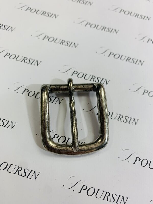 Boucle LYP 25 Laiton Vieil Argent Verni  - lot de 2 pièces