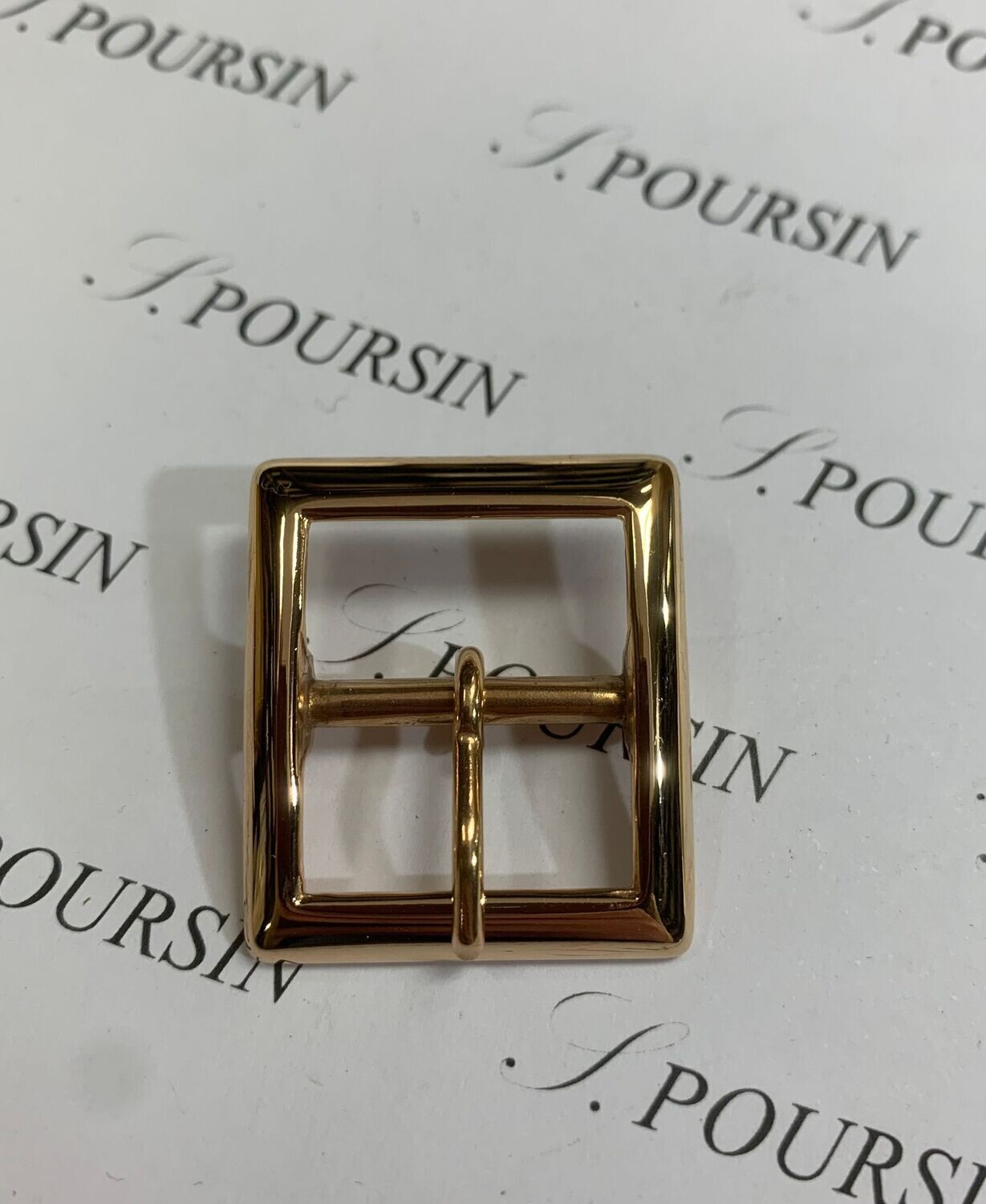 Boucle 998/20 Laiton Poli Main Doré Or Rose Verni - lot de 2 pièces