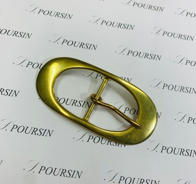 Boucle double 254/30 Laiton Poli Bille - 1 pièces