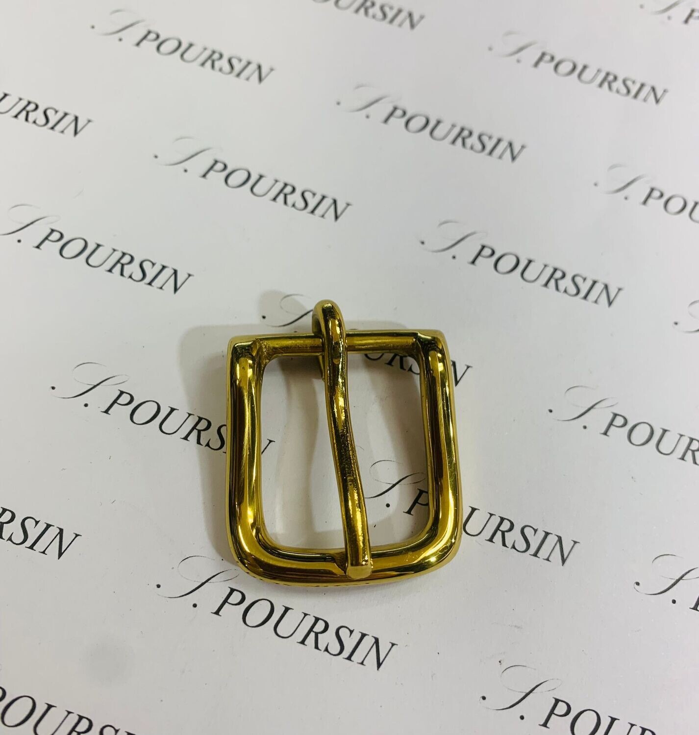 Boucle Lyre 23mm Laiton Poli Main Verni - Bonne Affaire! - lot de 2 pièces