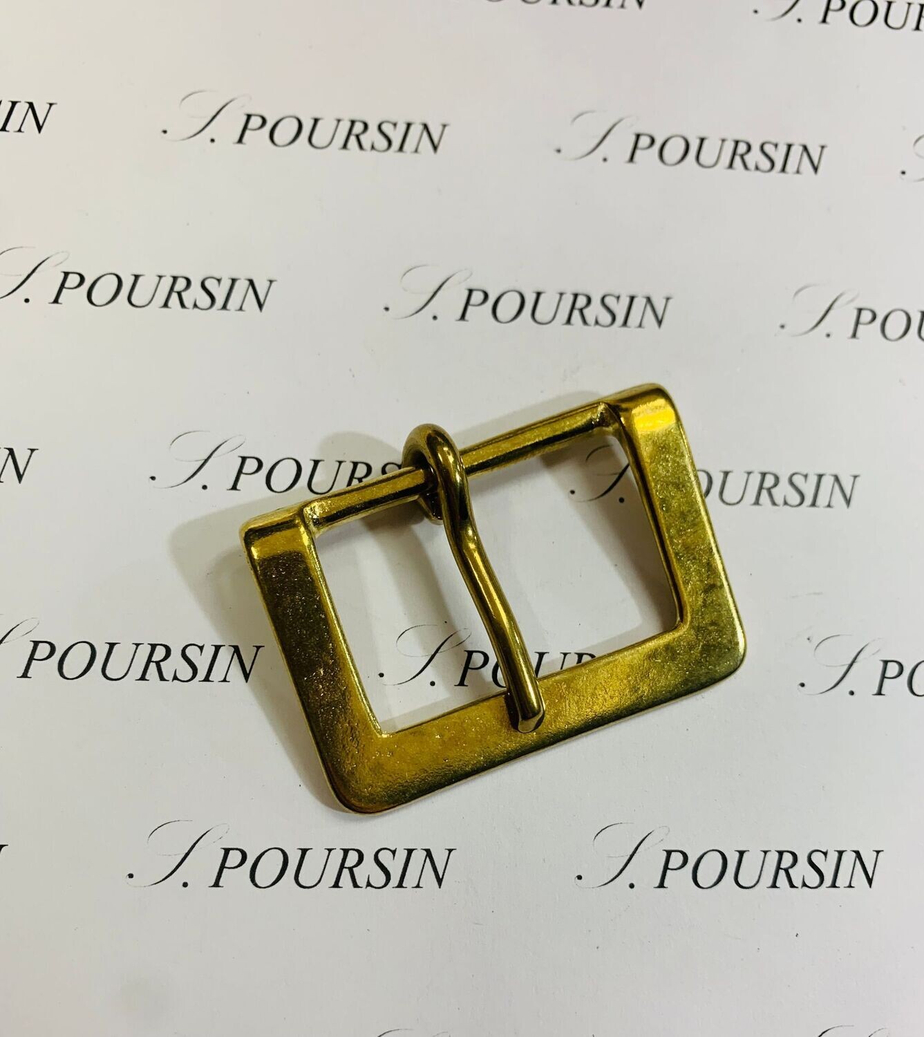 Boucle 982/35 Laiton Poli Bille - lot de 2 pièces