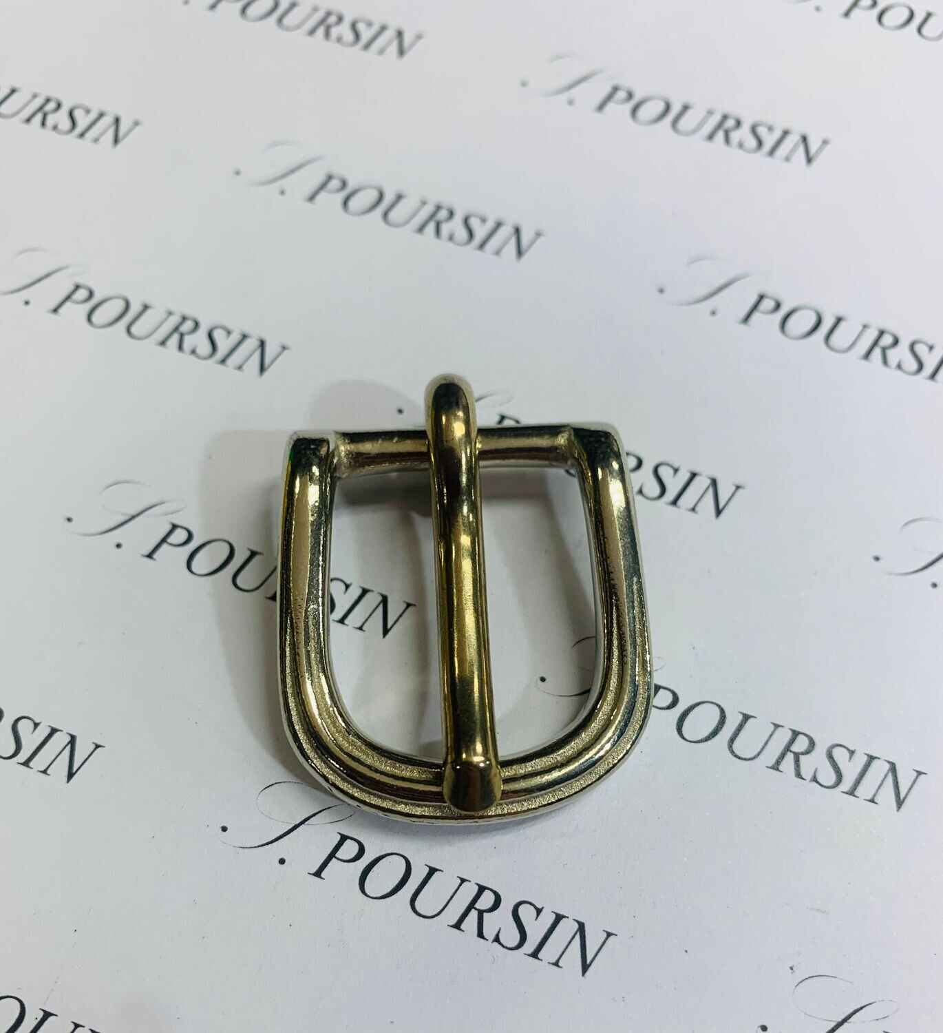 Boucle 1356/20 CH Forte Maillechort Poli  - lot de 2 pièces