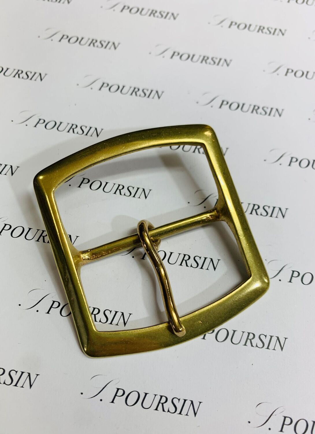 Boucle 38/45 Laiton Poli Bille - lot de 1 pièce