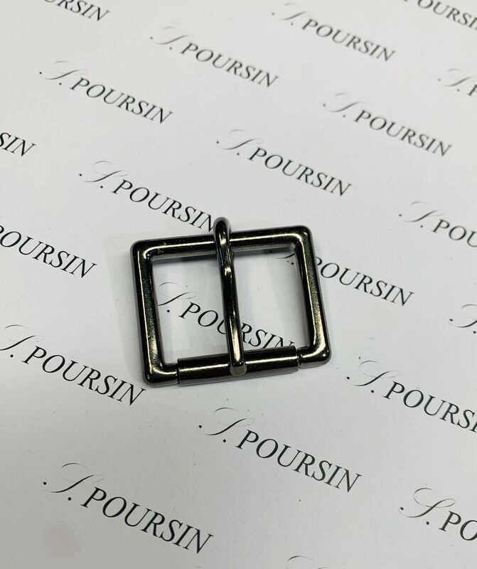 Boucle Anglaise 30mm Laiton Poli Bille Nickel Noir Verni - Bonne Affaire - lot de 2 pièces