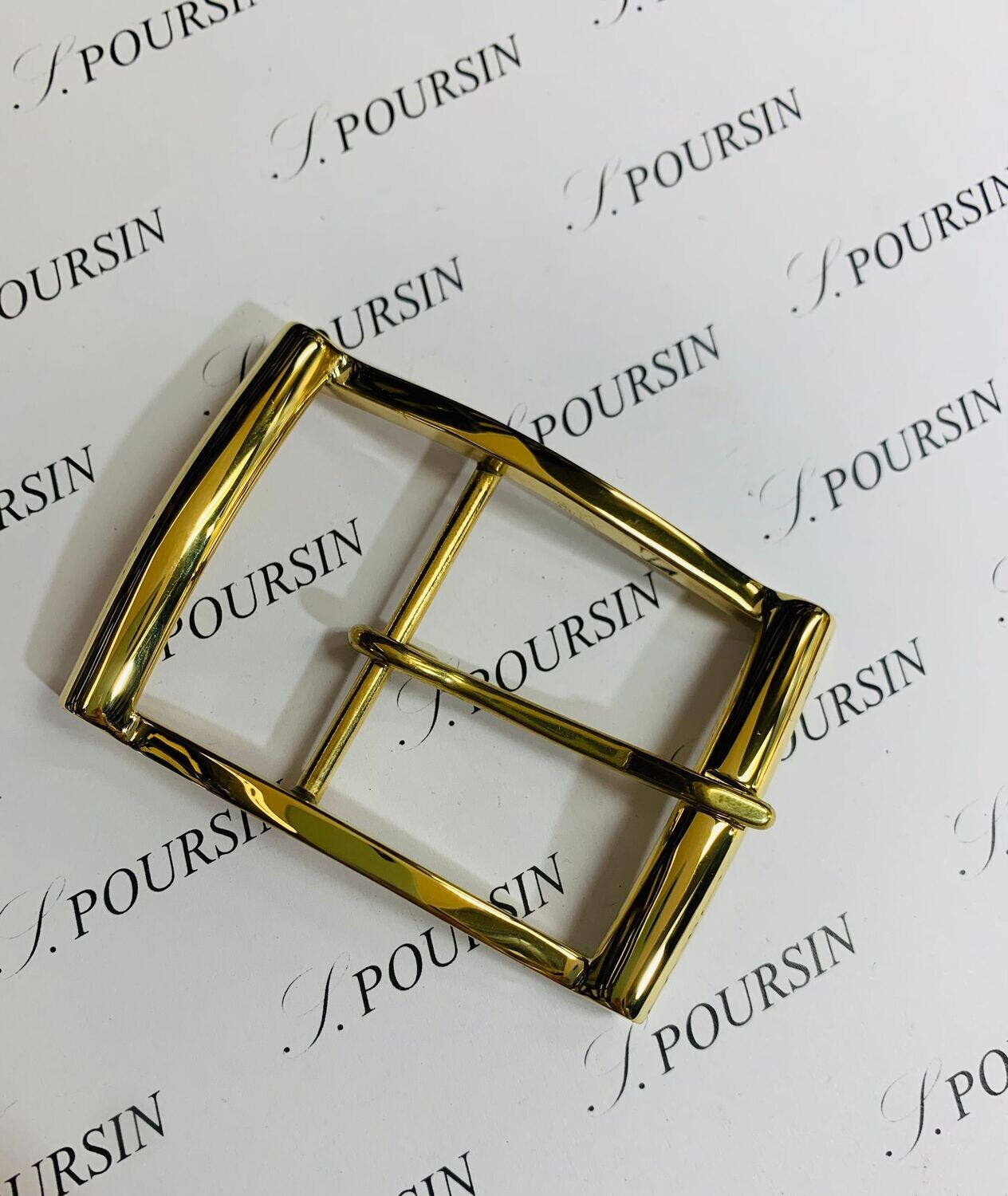 Boucle Double 248/40 Laiton Poli Main - 1 pièce