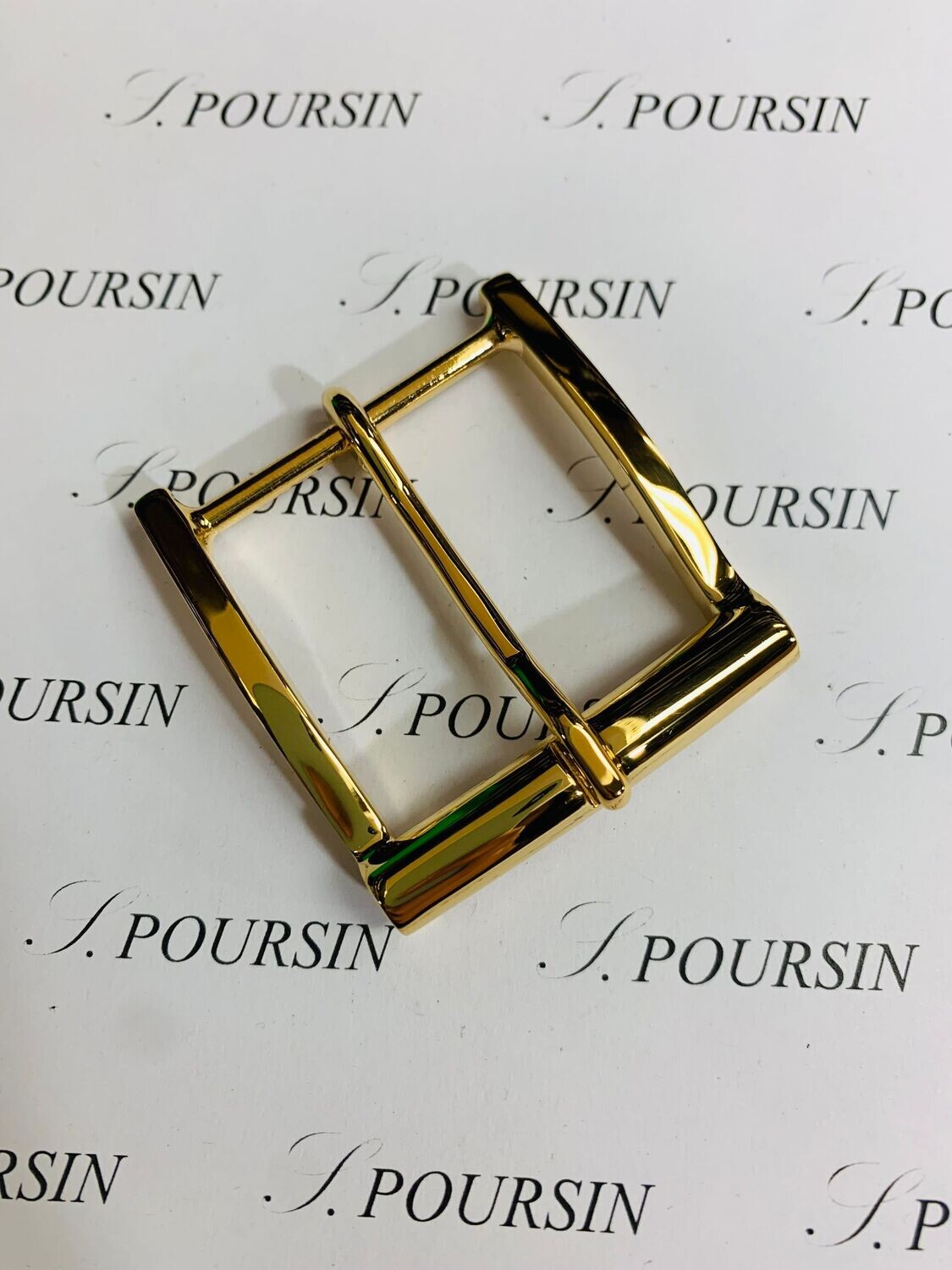 Boucle Simple 248/35 Laiton Poli Main Doré Or2N - 1 pièce