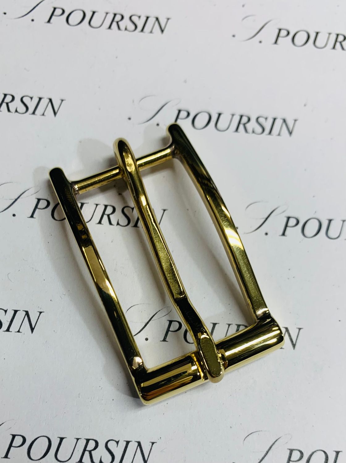Boucle simple 248/20 Fine Laiton Poli Main - 1 pièce