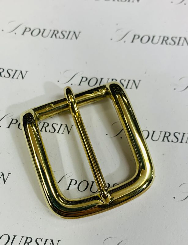 Boucle LYP 27 Laiton Poli Main  - lot de 2 pièces