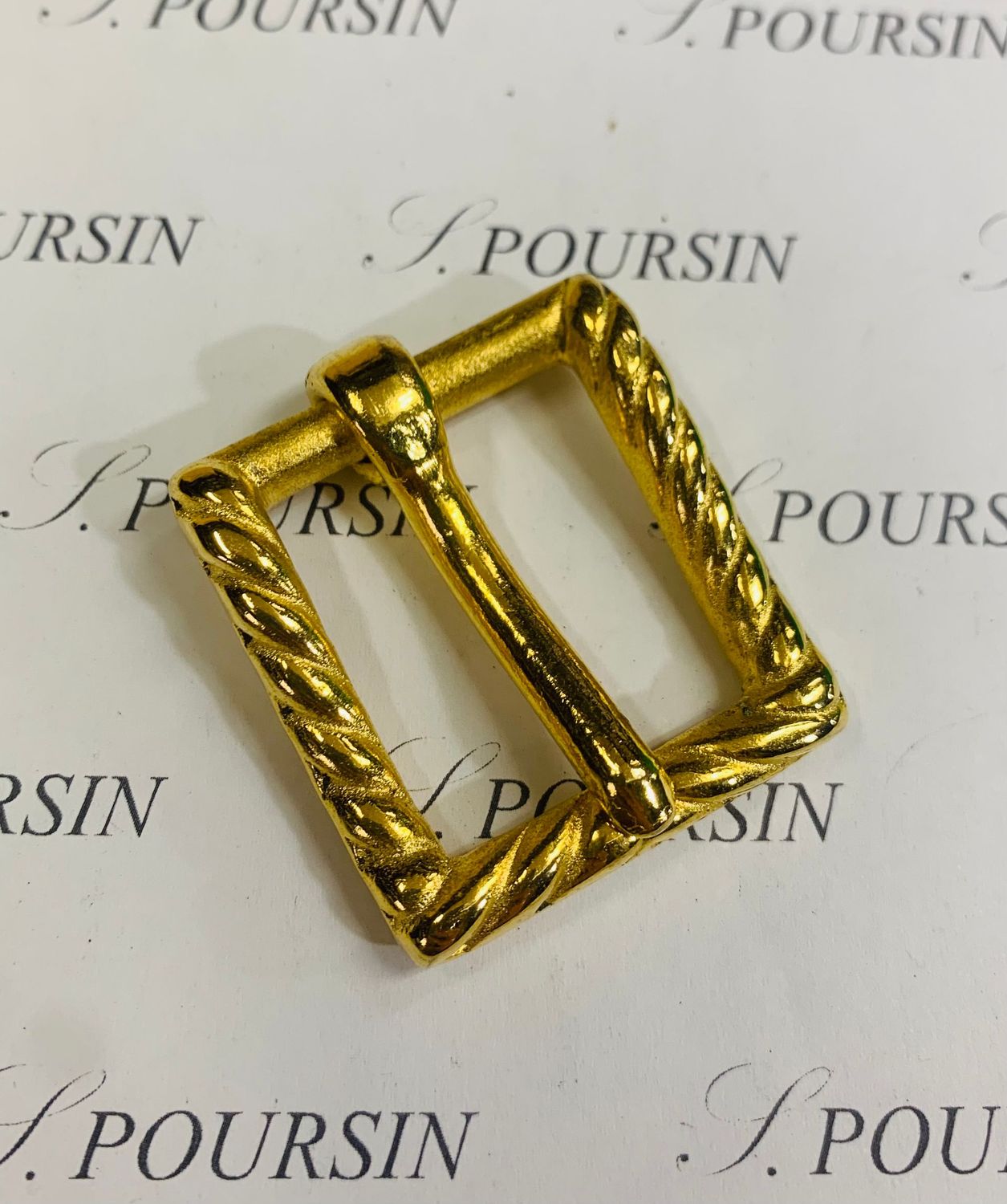 Boucle 400/25 CH Laiton Doré Or3N - Vintage - Bonne Affaire! - lot de 2 pièces