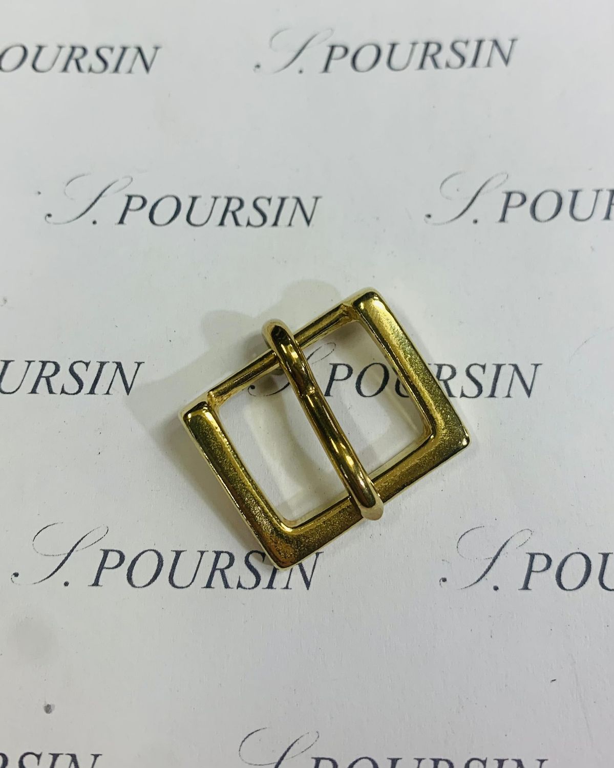 Boucle 984/20 Laiton Poli Bille- lot de 2 pièces