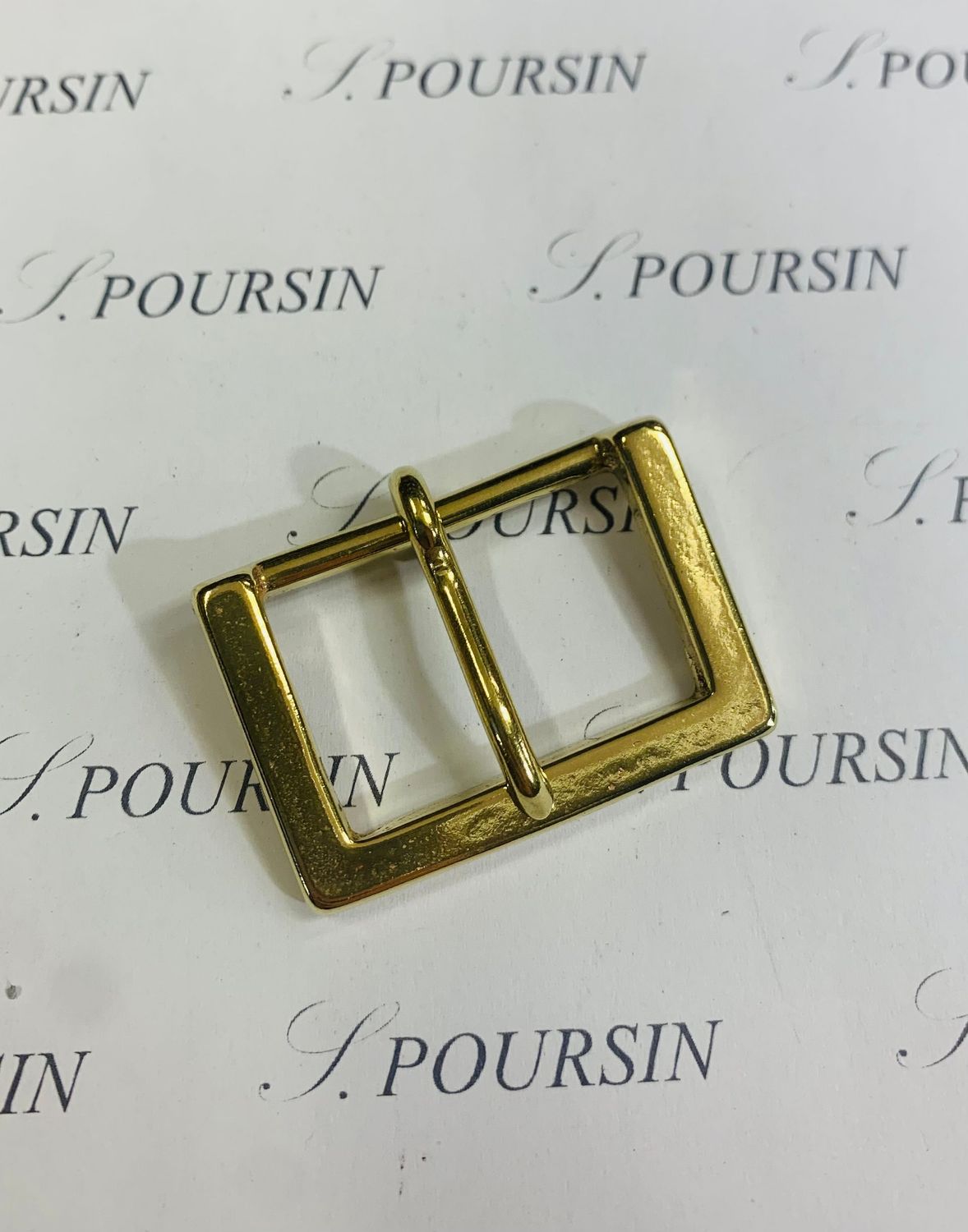 Boucle 984/30 Laiton Poli Bille- lot de 2 pièces