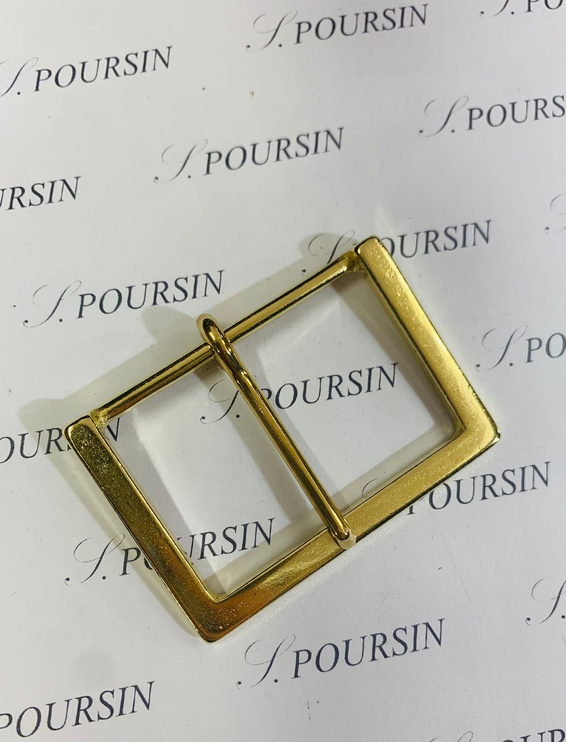 Boucle 984/50 Laiton Poli Bille - 1 pièce