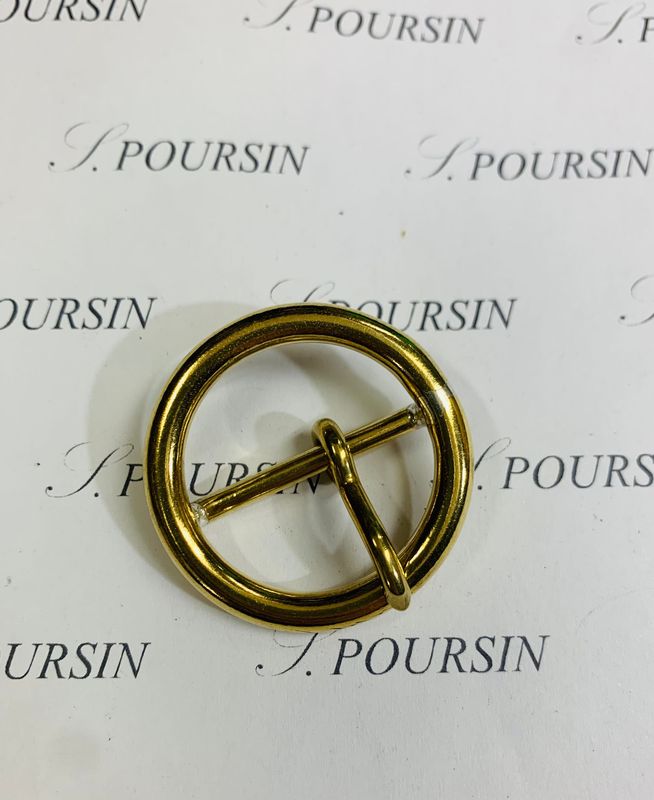 Boucle 258/30 4.9 Laiton Poli Bille - lot de 2 pièces Boucle 258/30 4.9 Laiton Poli Bille - lot de 2 pièces