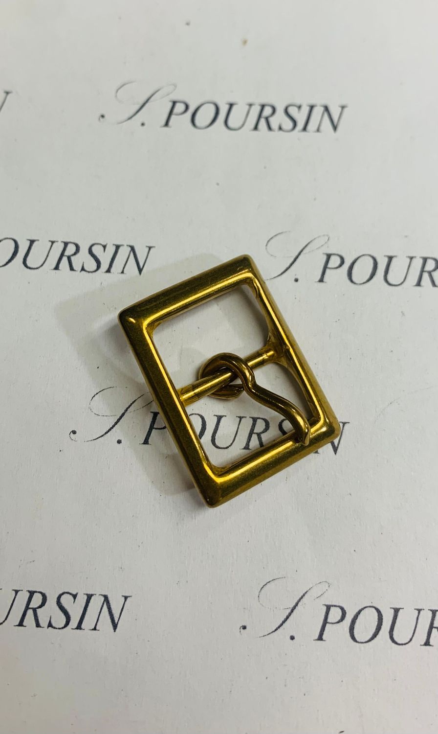 Boucle 998/14 Laiton Poli Bille - lot de 4 pièces