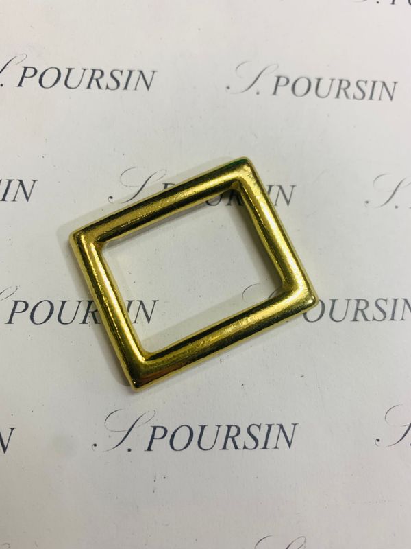 Cadre Fondu 27x20 Laiton Poli Bille - lot de 2 pièces