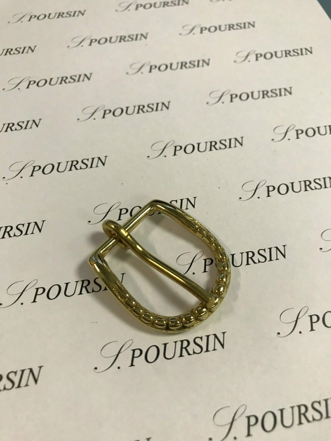 Boucle 506/20 Laiton Poli Bille- Bonne Affaire! - lot de 2 pièces