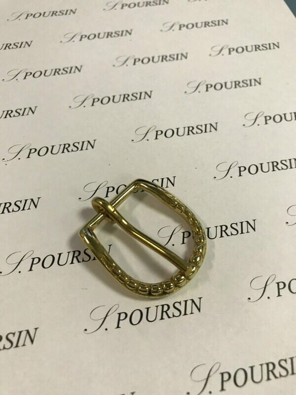 Boucle 506/20 Laiton Poli Bille- Bonne Affaire! - lot de 2 pièces