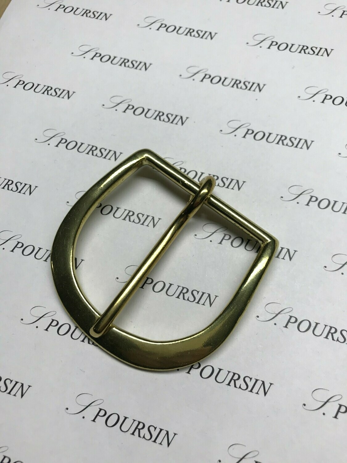 Boucle 251/50 Laiton Poli Bille - lot de 1 pièce