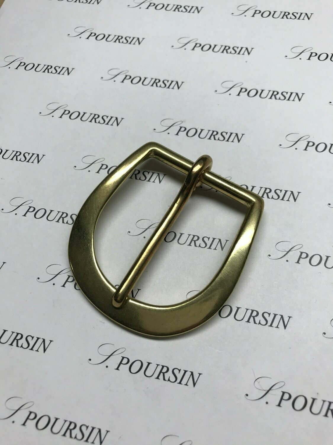 Boucle 251/40 Laiton Poli Bille - lot de 1 pièce